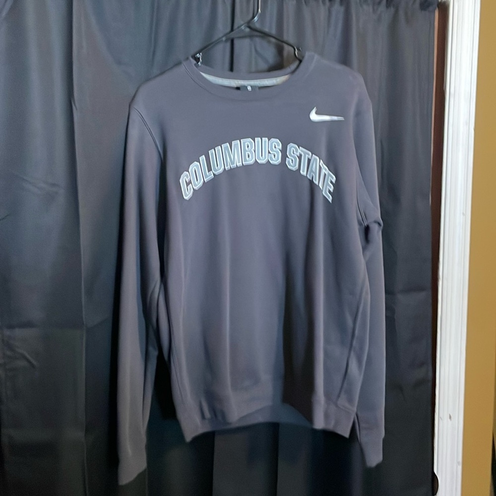 Grey small Nike Columbus state crewneck